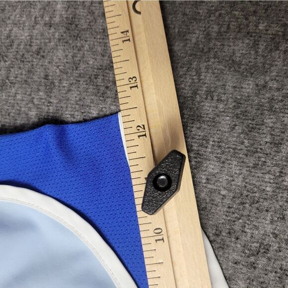 Nike Dri-fit Women’s AthleticTrack Running Shorts Size L Blue White Color - Picture 4 of 8